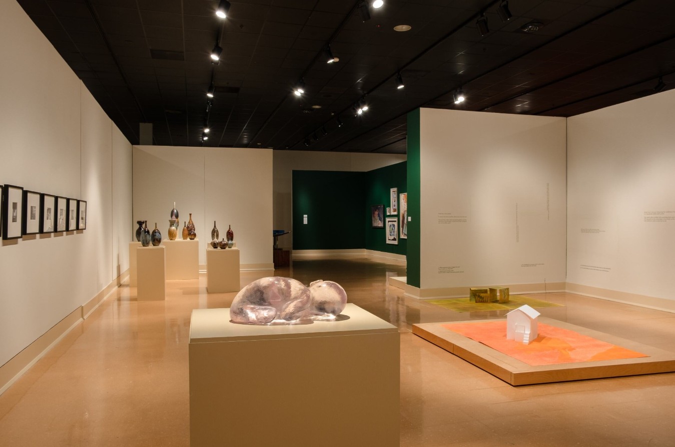 Jason Kimes (born 1978), Veni, 2025; Installation view; Epoxy