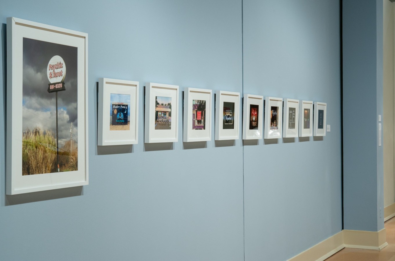 Ashley Gates (born 1981), Tell Her Nothing/She Tells All, 2014–ongoing; installation view; Archival pigment prints